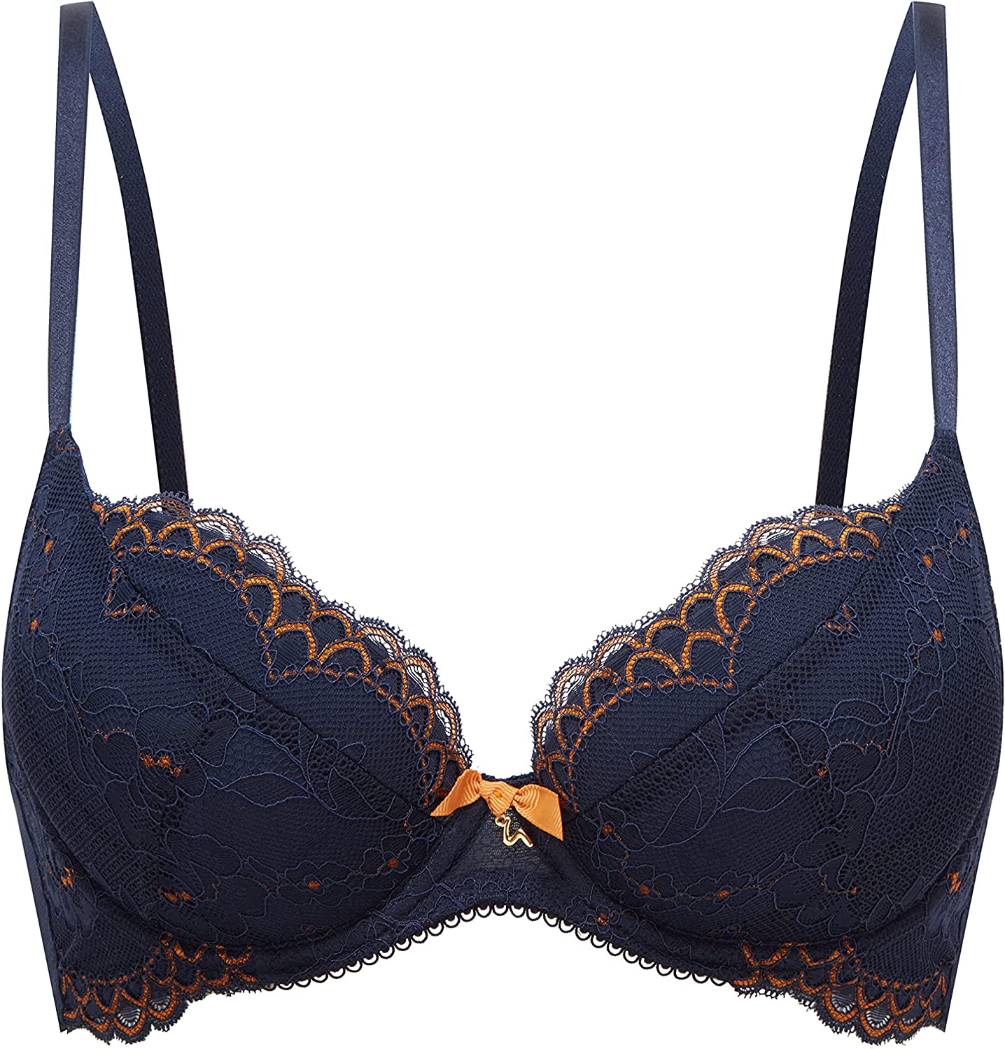 Gossard Superboost Lace Bra Underwired Plunge Removable Padding Bras  Lingerie Ocean Blue at  Women's Clothing store