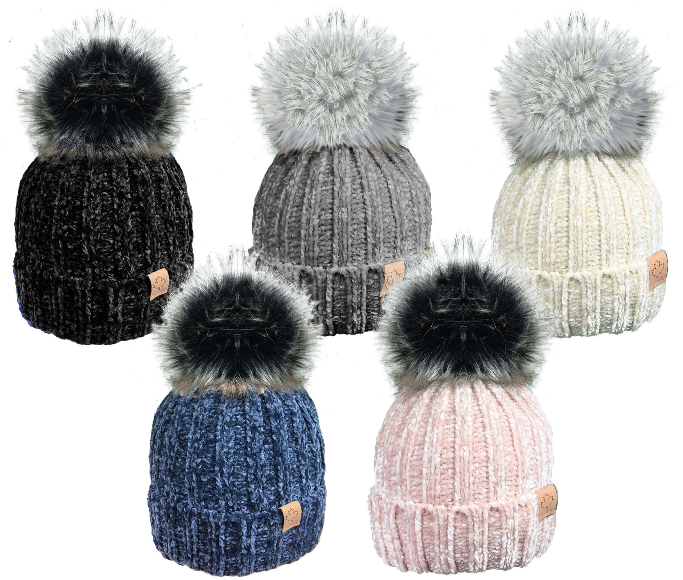 Rock Jock Ladies Fur Lined Chenille Hats – Calon Cariad