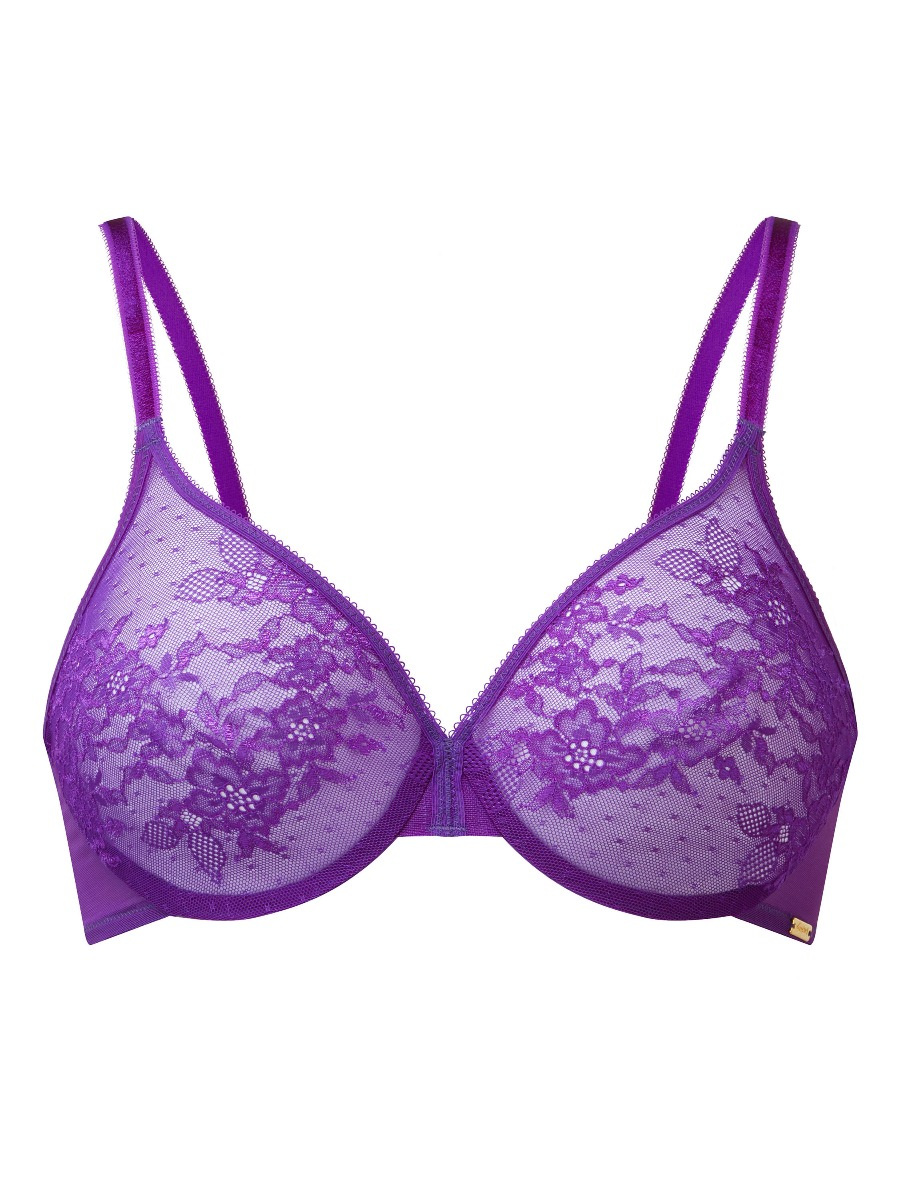 Gossard Glossies Lace Moulded Sheer Bra – Calon Cariad