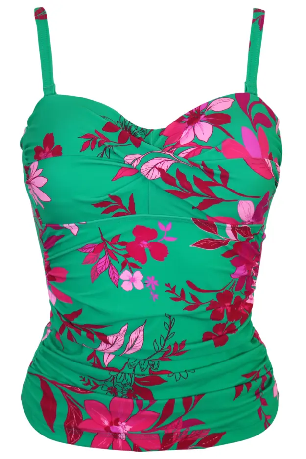 Pour Moi Free Spirit Non-Wired Strapless Tankini Top - Image 7