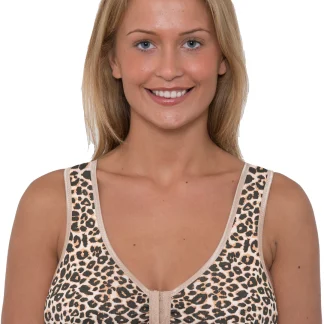 Gemm Front Fastening Stretch Cotton Multi Cup Bra