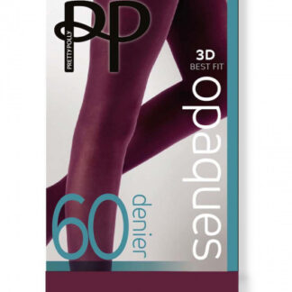 Pretty Polly Premium 60D Opaque 3D Tights 1 Pair pack