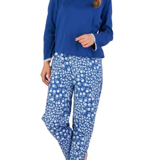 Slenderella Floral Cotton Pyjama Set PJ2207