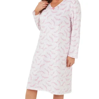 Marlon Feather Spot Nightdress
