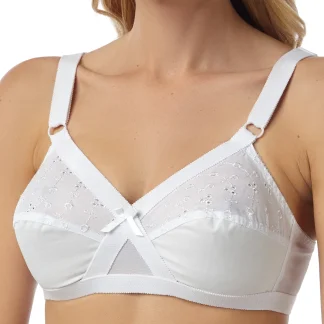 Marlon Broderie Anglaise Non-Wired Bra