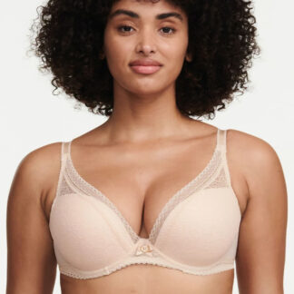Chantelle Festivité Lace Plunge T Shirt Bra