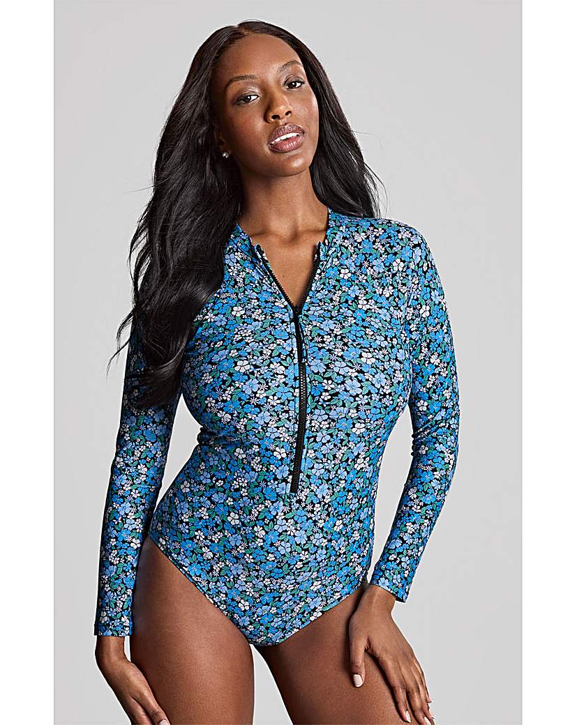 Panache Grace Long Sleeve Swimsuit - Image 4