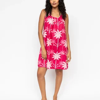 Cyberjammies Kayla Palm Print Short Nightdress