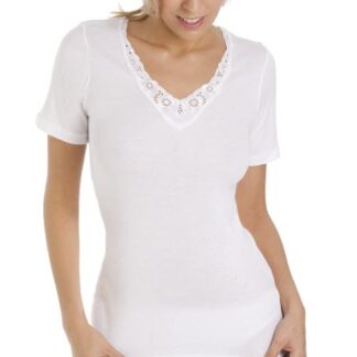 La Marquise Ultra Comfort Cotton Short Sleeve Vest