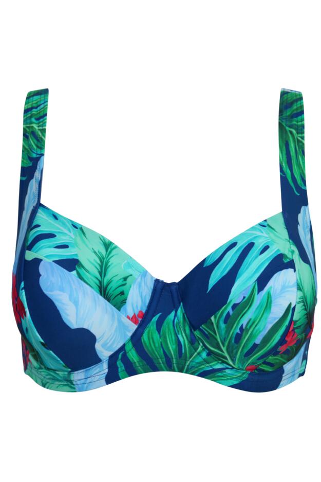 Pour Moi Kefalonia Side Support Non-Padded Underwired Bikini Top - Image 6