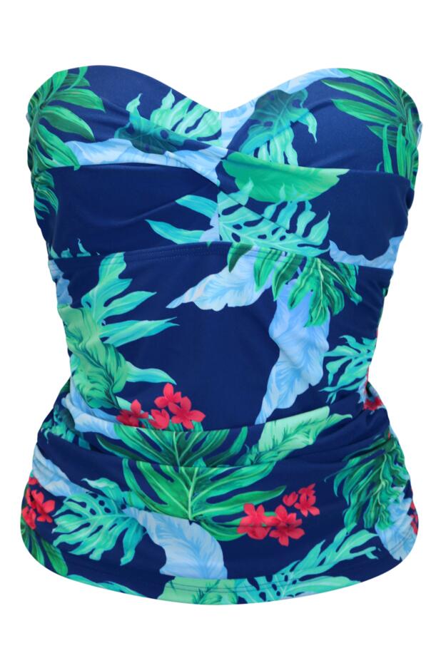 Pour Moi Kefalonia Non Wired Strapless Tankini Top - Image 6