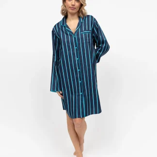 Cyberjammies Marina Printed Stripe Nightshirt