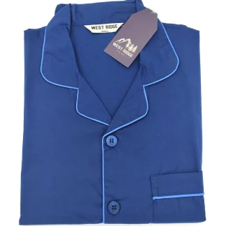 West Ridge Mens Revere Collar Pyjama Set WR46105