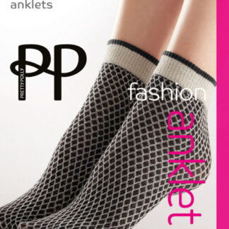 Pretty Polly Sparkle Net Effects Anklets
