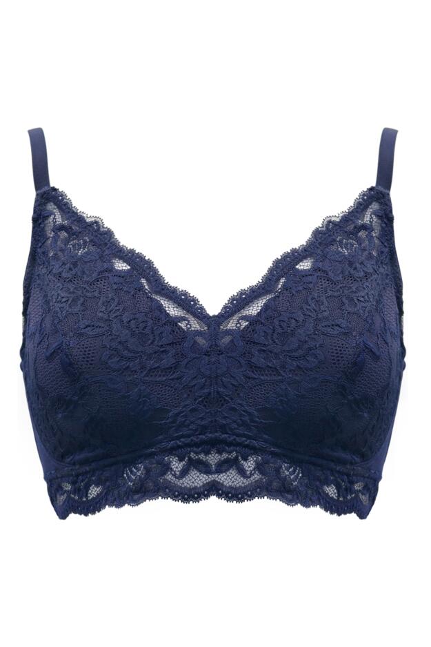 Pour Moi Love To Lounge Lace and Modal Rib Non-Wired Bra - Image 5