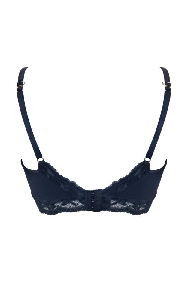 Pour Moi Love To Lounge Lace and Modal Rib Non-Wired Bra - Image 6