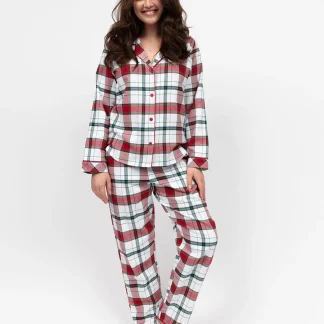 Cyberjammies Blaze Brushed Cotton Check Pyjama Set