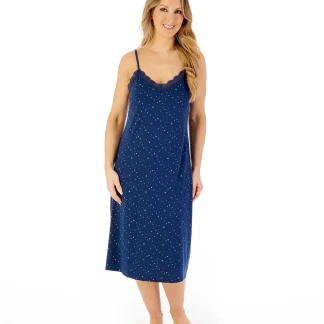 Slenderella Supersoft Star Print Chemise GL08700