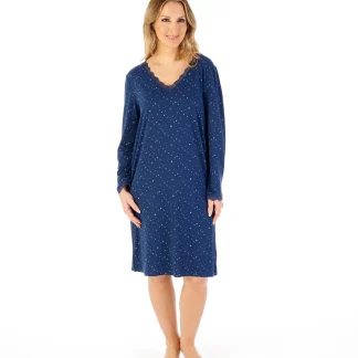 Slenderella Supersoft Star Print Nightdress GL08702