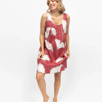 Cyberjammies Josie Leaf Print Short Nightdress