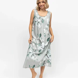 Cyberjammies Kallie Floral Print Long Nightdress