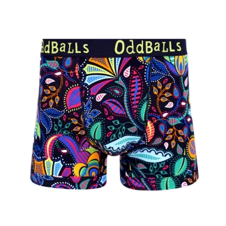 Oddballs Magic Garden Mens Cotton Boxer Shorts