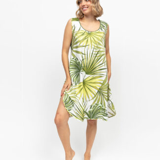 Cyberjammies Charlie Palm Leaf Print Swing Nightdress