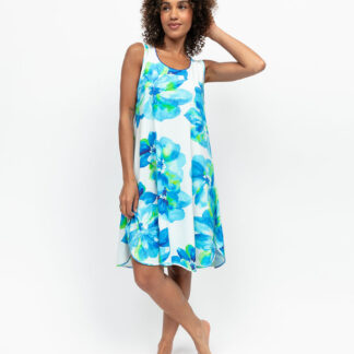 Cyberjammies Ashley Floral Printed Jersey Swing Nightdress