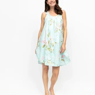Cyberjammies Juliette Lace Detail Floral Print Swing Nightdress