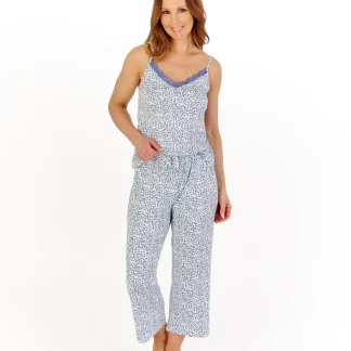 Gaspé Supersoft Leopard Print Pyjama Set GL1708
