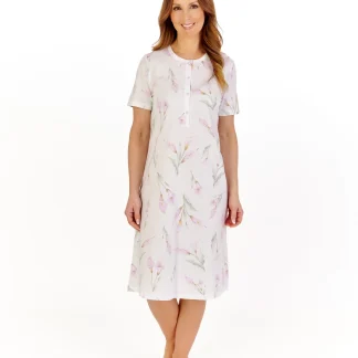 Slenderella Calla Lily Jersey Nightdress ND1116